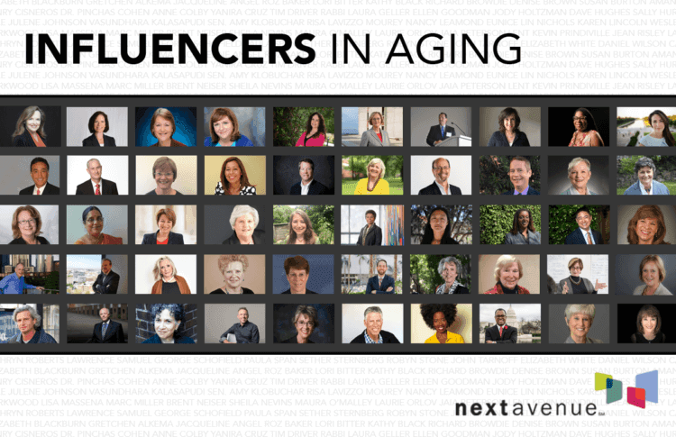 I was chosen as one of Next Avenue's Top 50 Influencers on Aging.