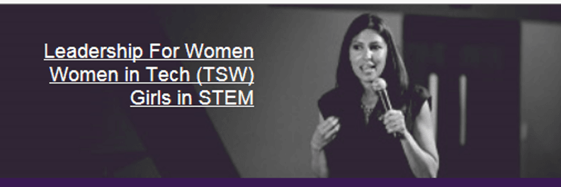 Areas of Impact for JJ - Leadership, Tech and Girls in STEM