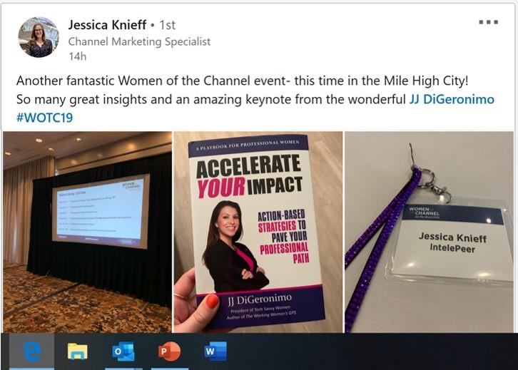 Women in Business Keynote with Books