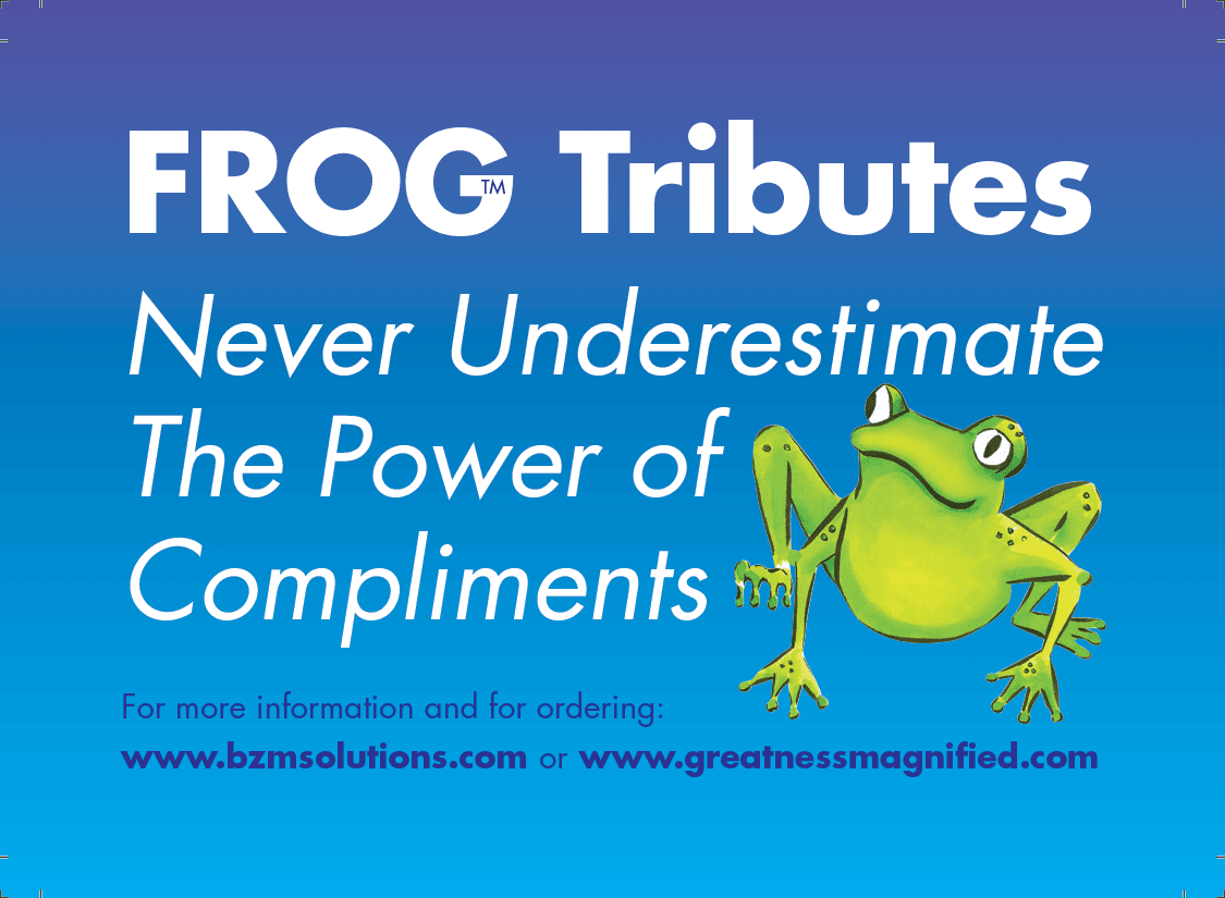 FROG Tributes Cards (Compliment Tool)