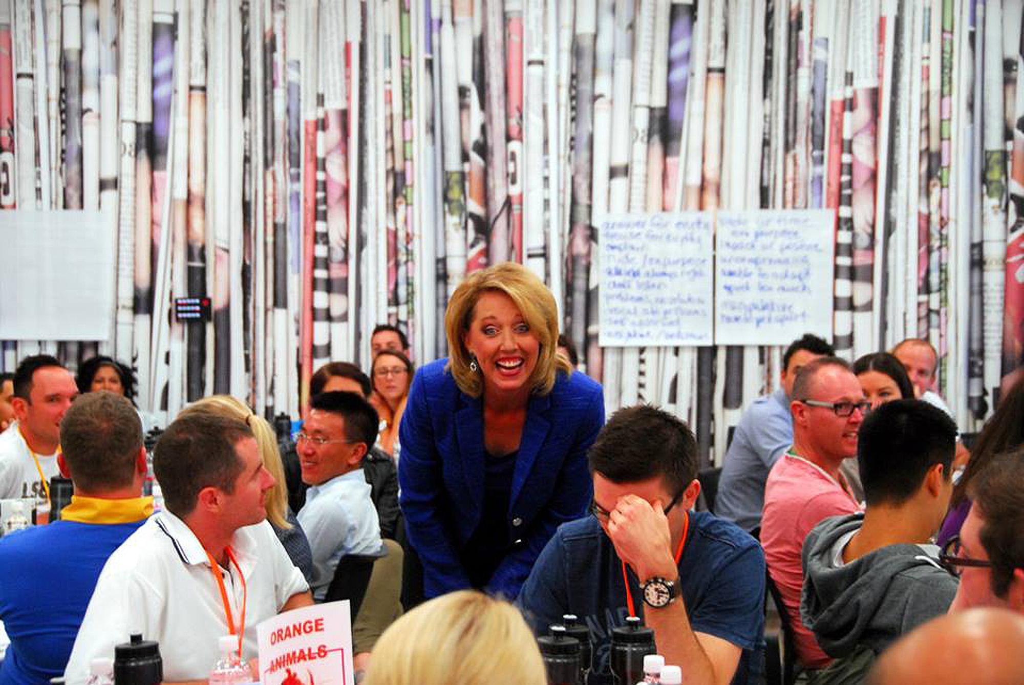 Breakout session in Australia