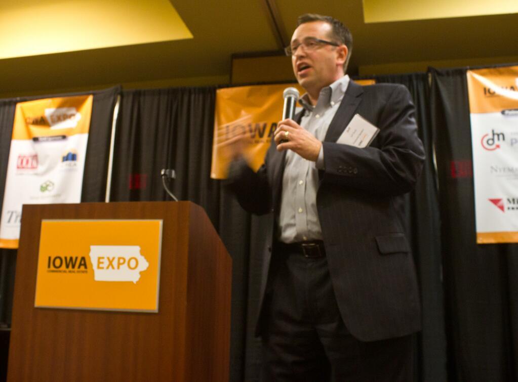 Jeff Beals Delivering Keynote Speech