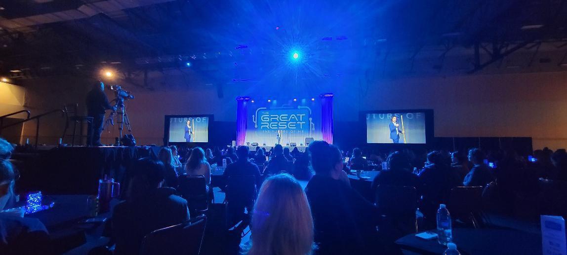 Joshua gives keynote to full house