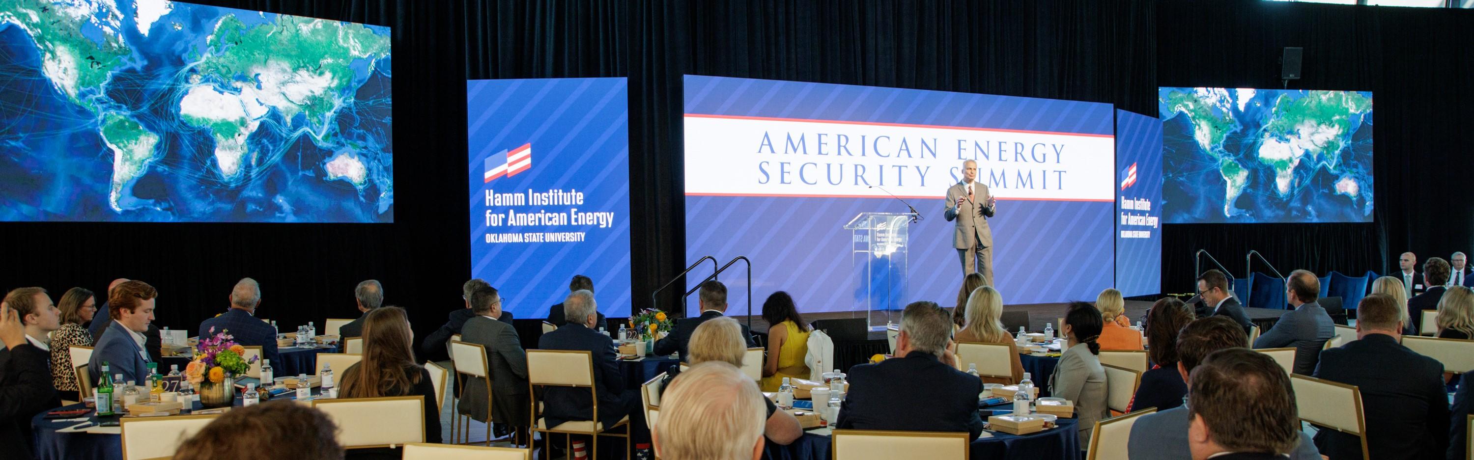 KEYNOTE PRESENTATION - AMERICAN ENERGY SECURITY SUMMIT