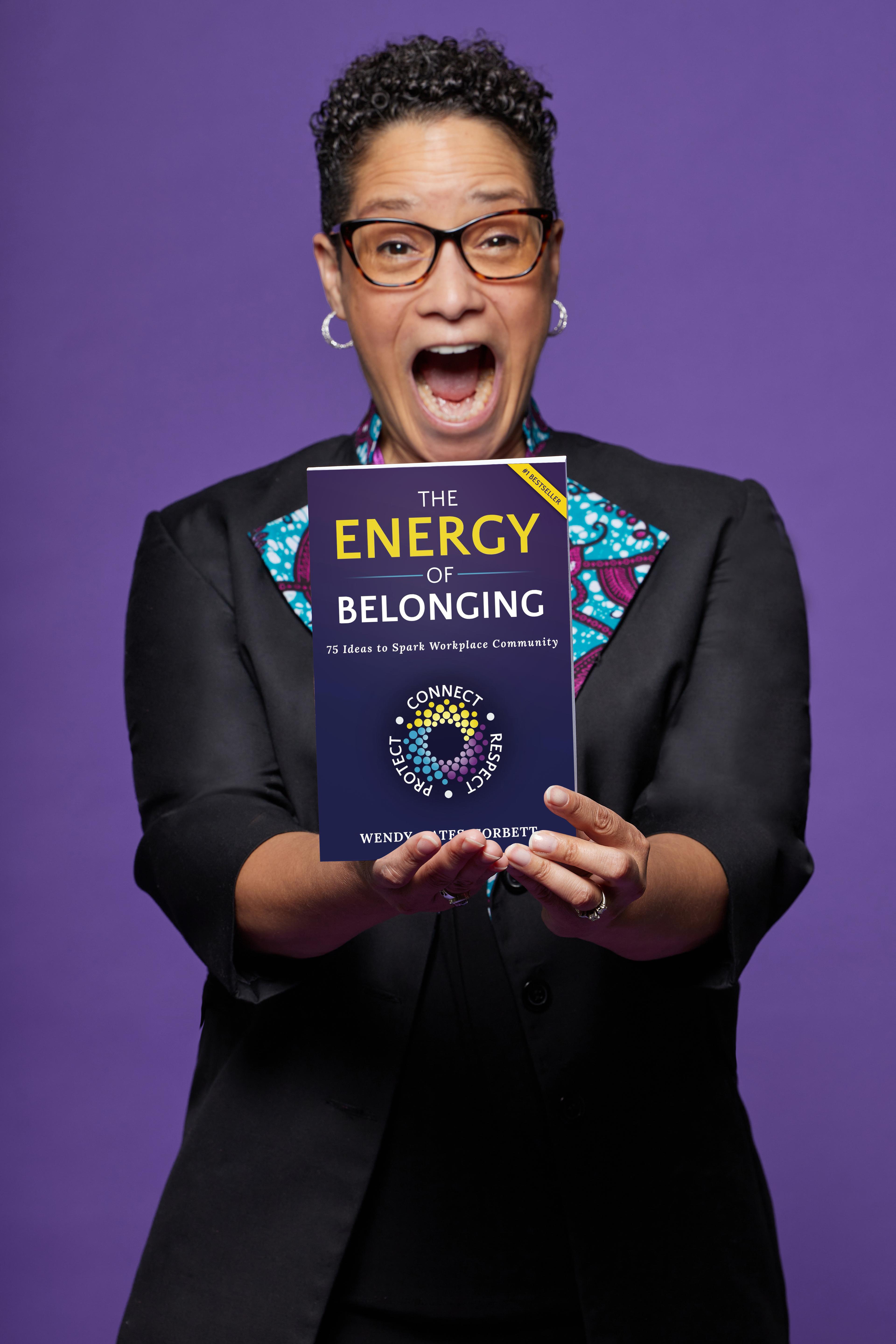 Wendy with her bestselling book