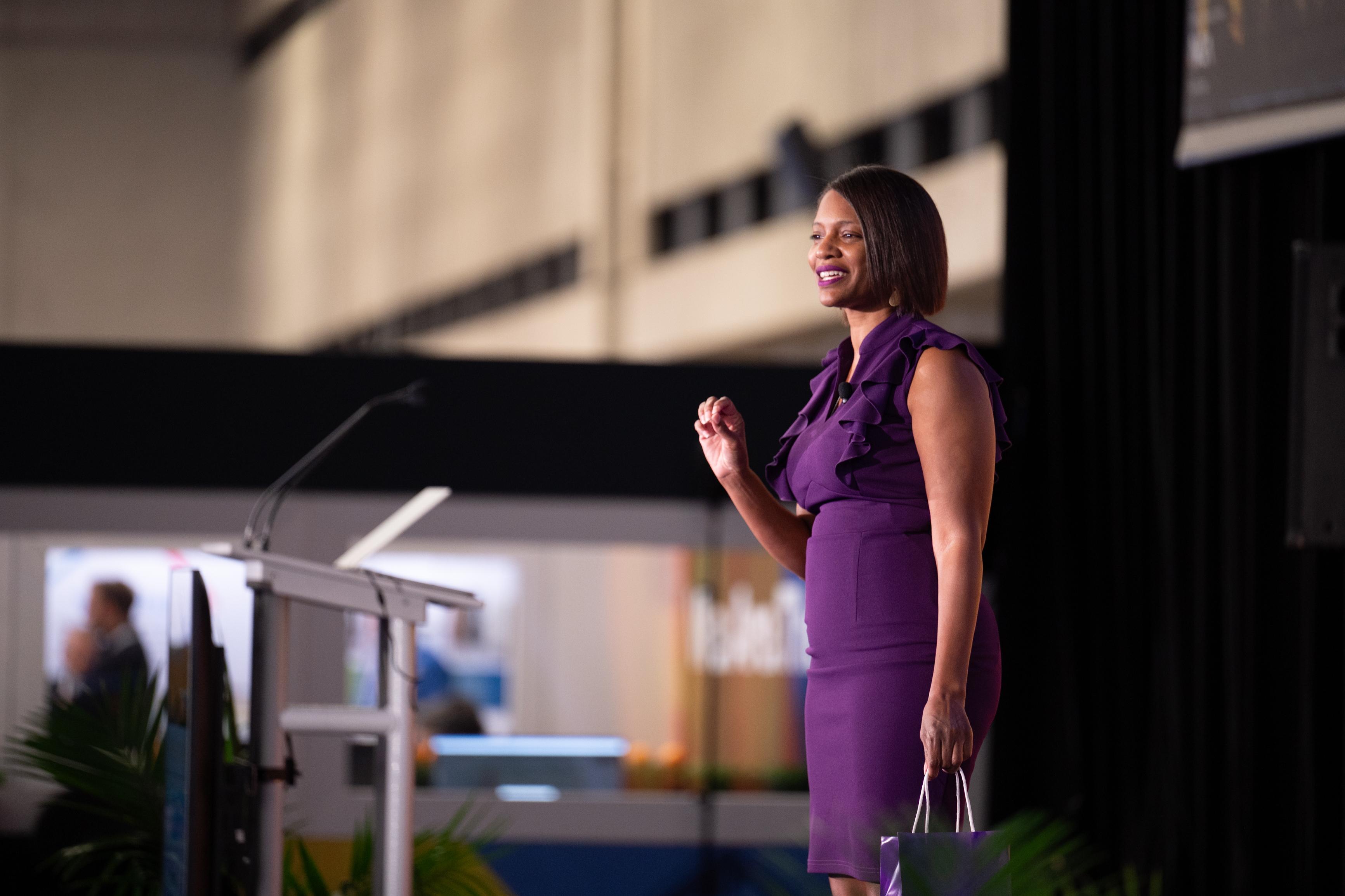 Nicole Calhoun on stage NGA - 2024