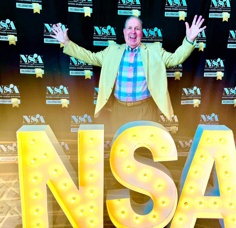 At the NSA (National Speakers Association) Annual Convention in Denver, 2024