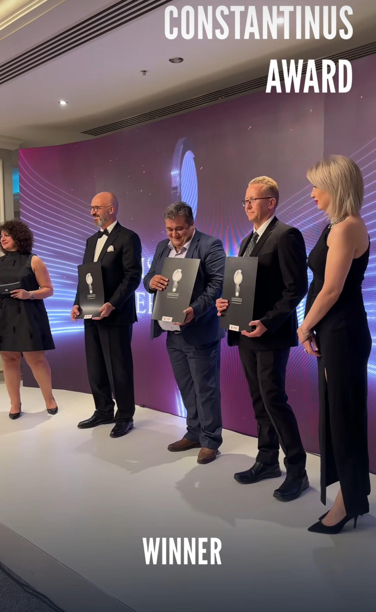 Side Profile Pic Award Ceremony