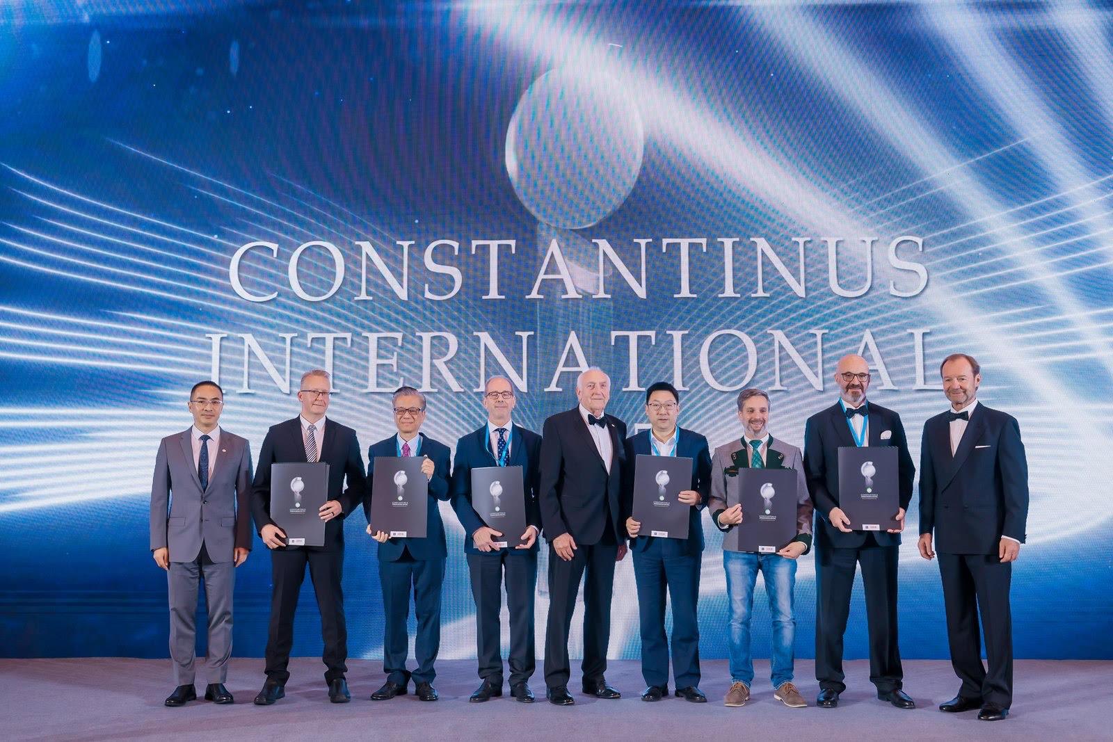 On Stage at the 2025 Constantinus International Awards