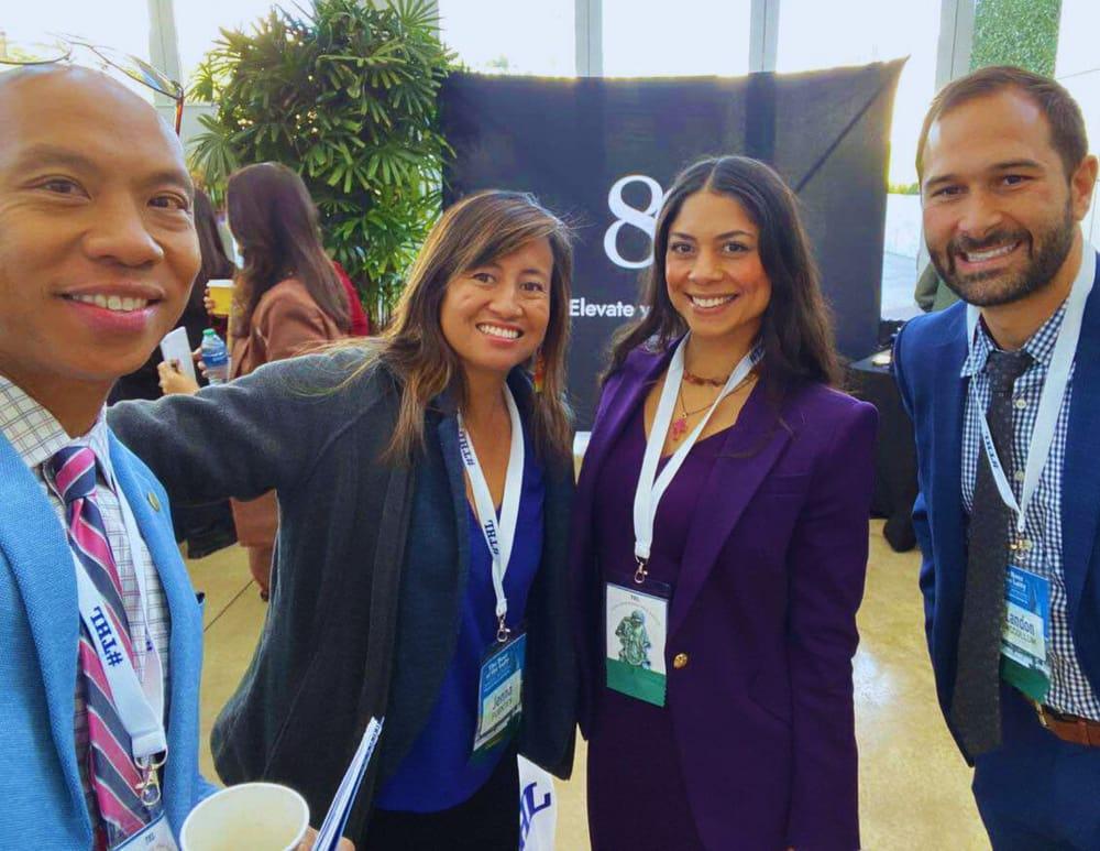 Posing at the Tepeyac Leadership Conference