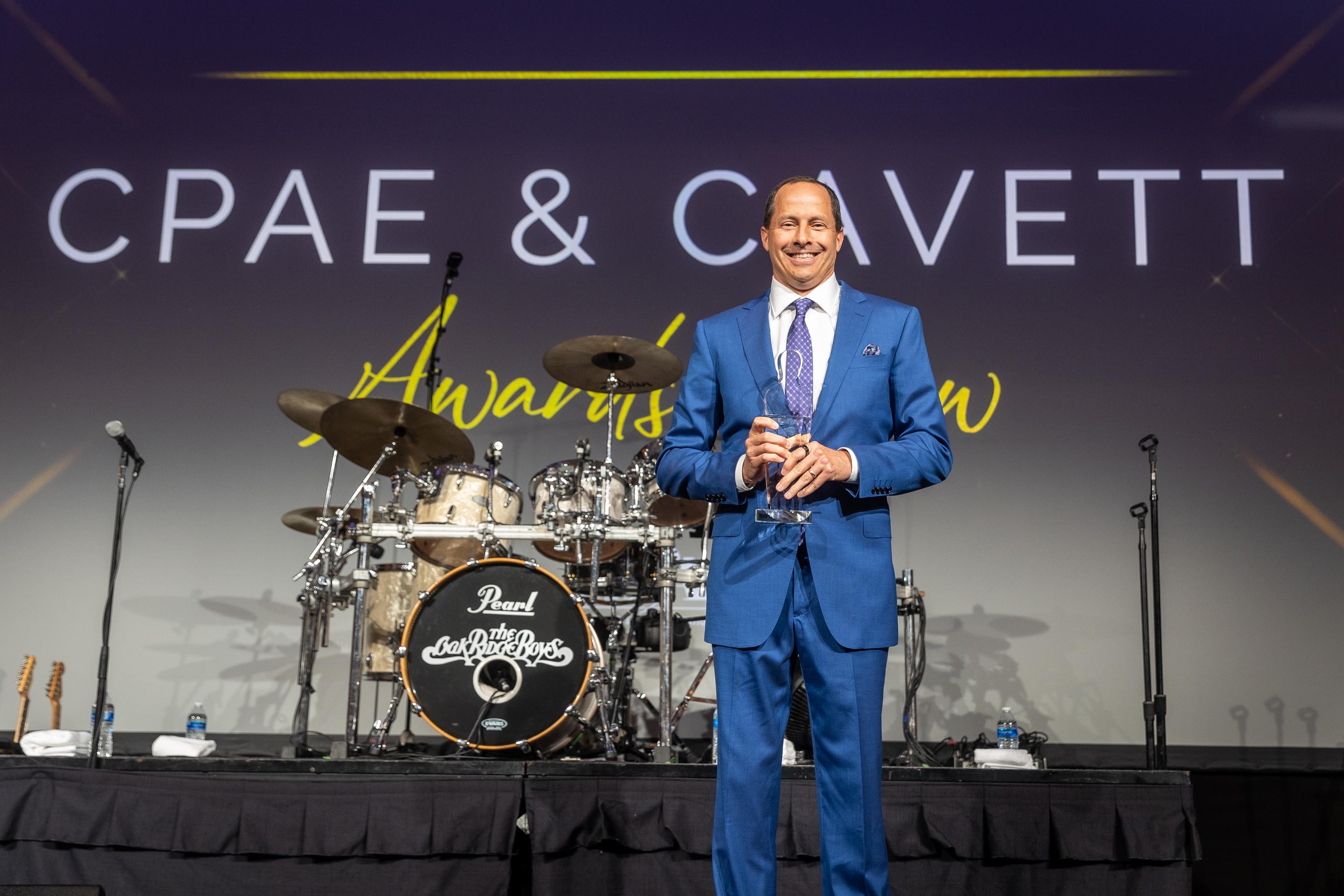 Mike Domitrz being inducted into NSA's Hall of Fame (CPAE)