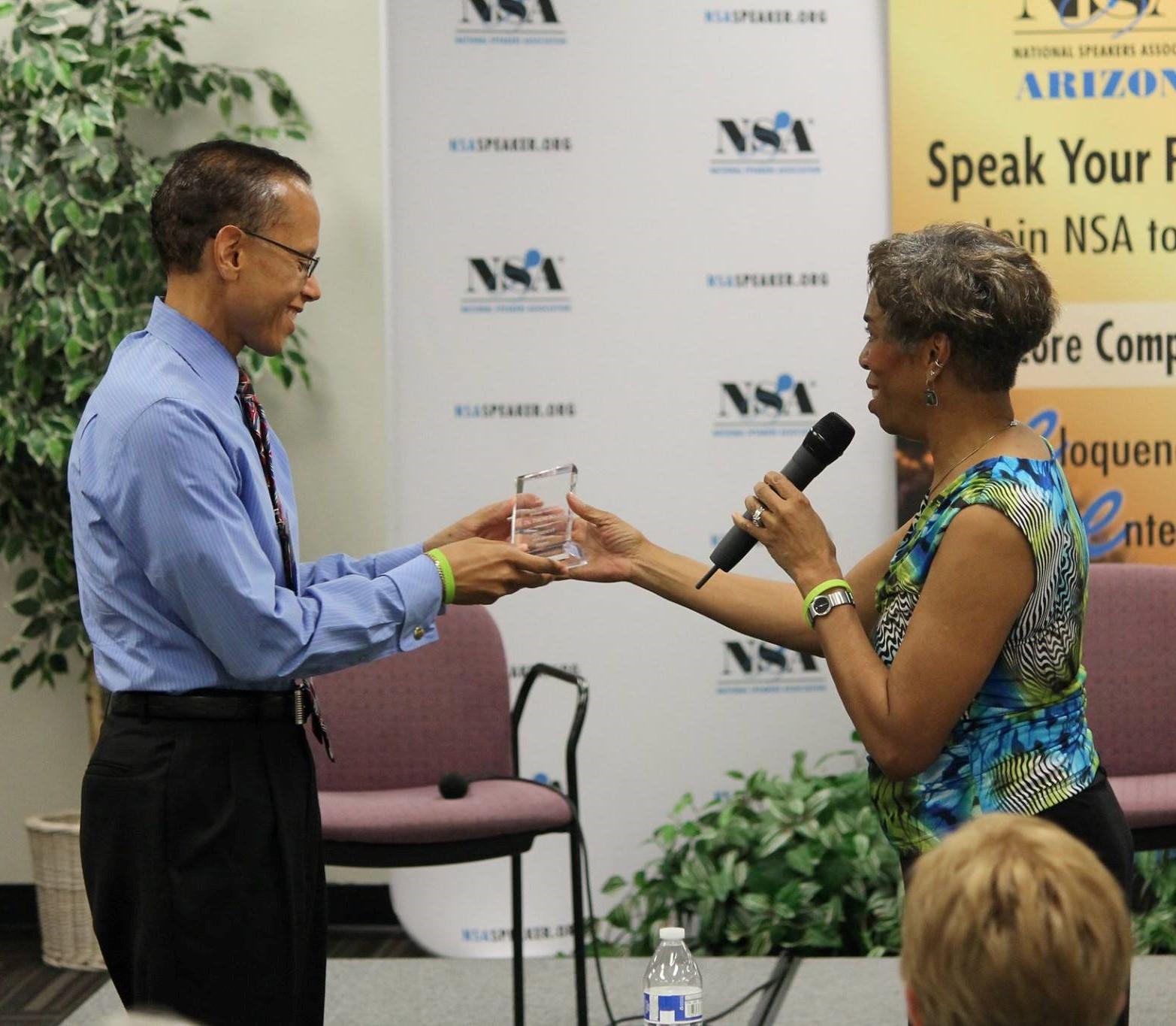 Passing the Reins to the New NSA-AZ President