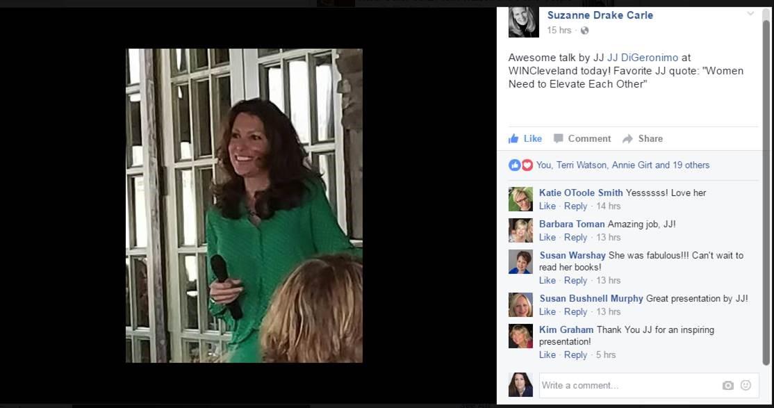 Women Love JJ's New Book and Conversation