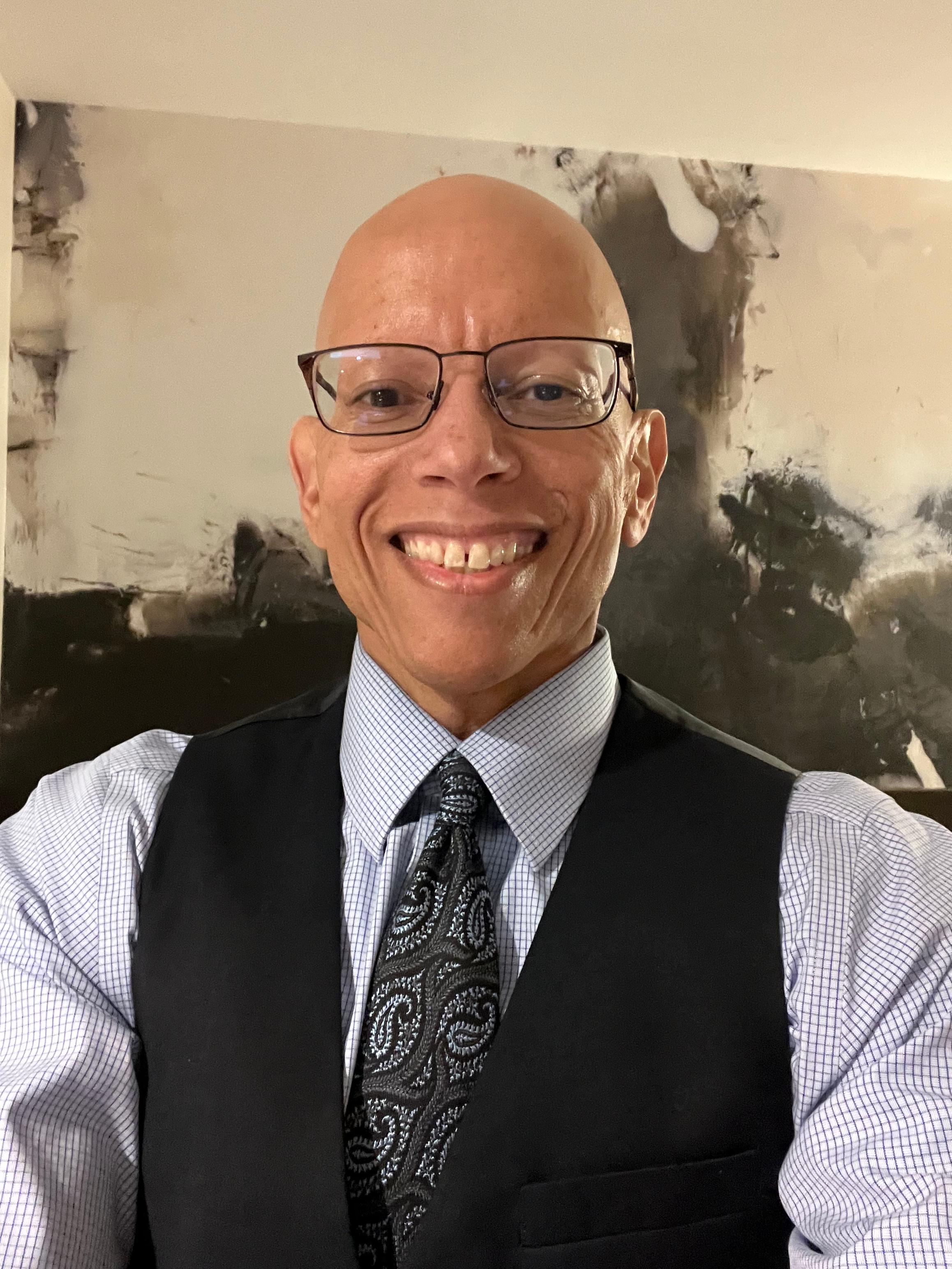 Dr. Holmes at Stevenson University in Owings Mills, MD