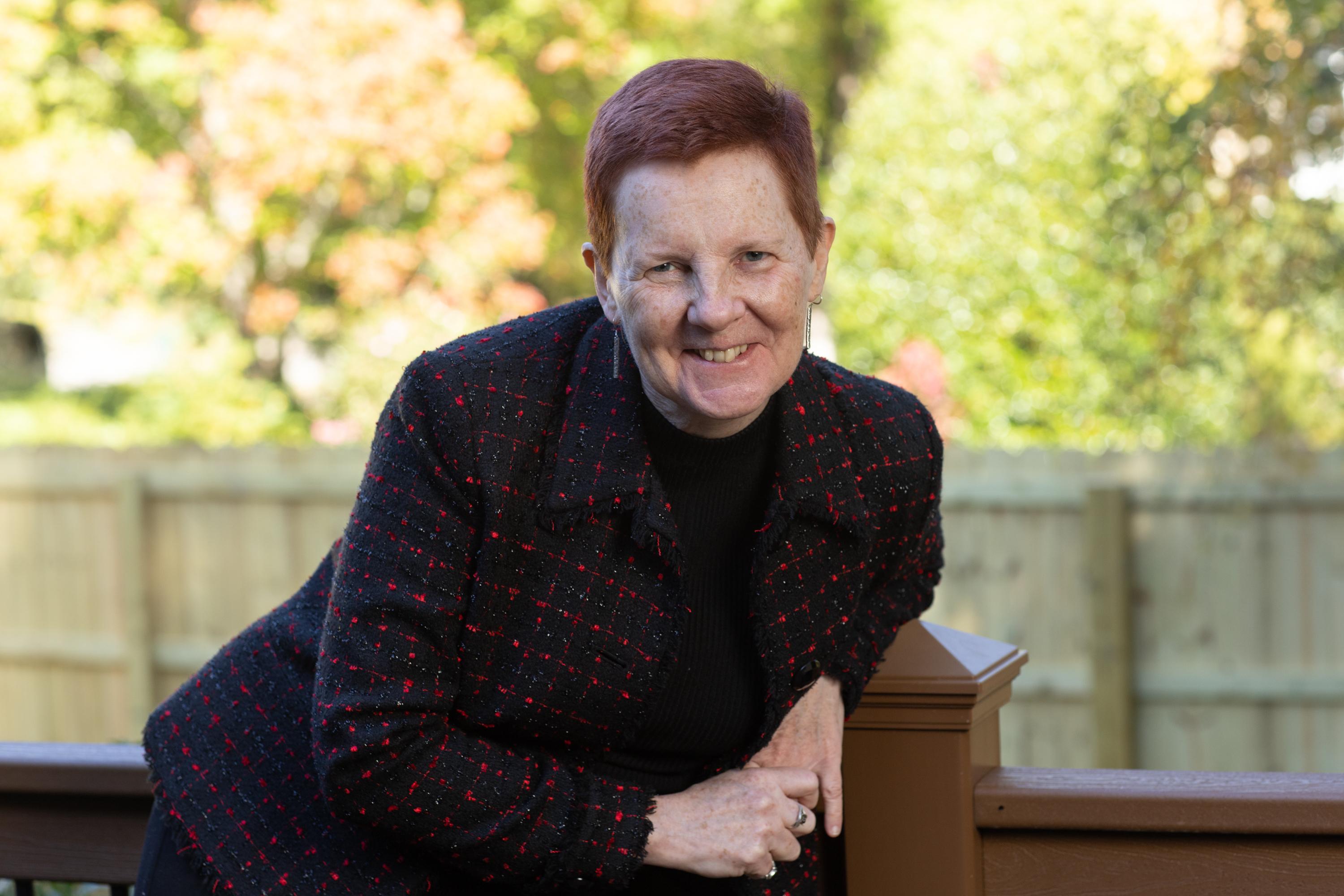 Ruth Pearce enjoys nature