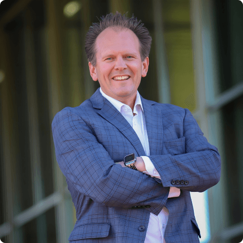 Jimmy Lea Blue Jacket Square